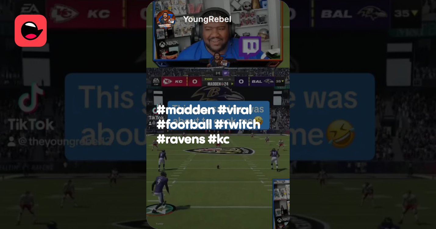 madden #viral #football #twitch #ravens #kc