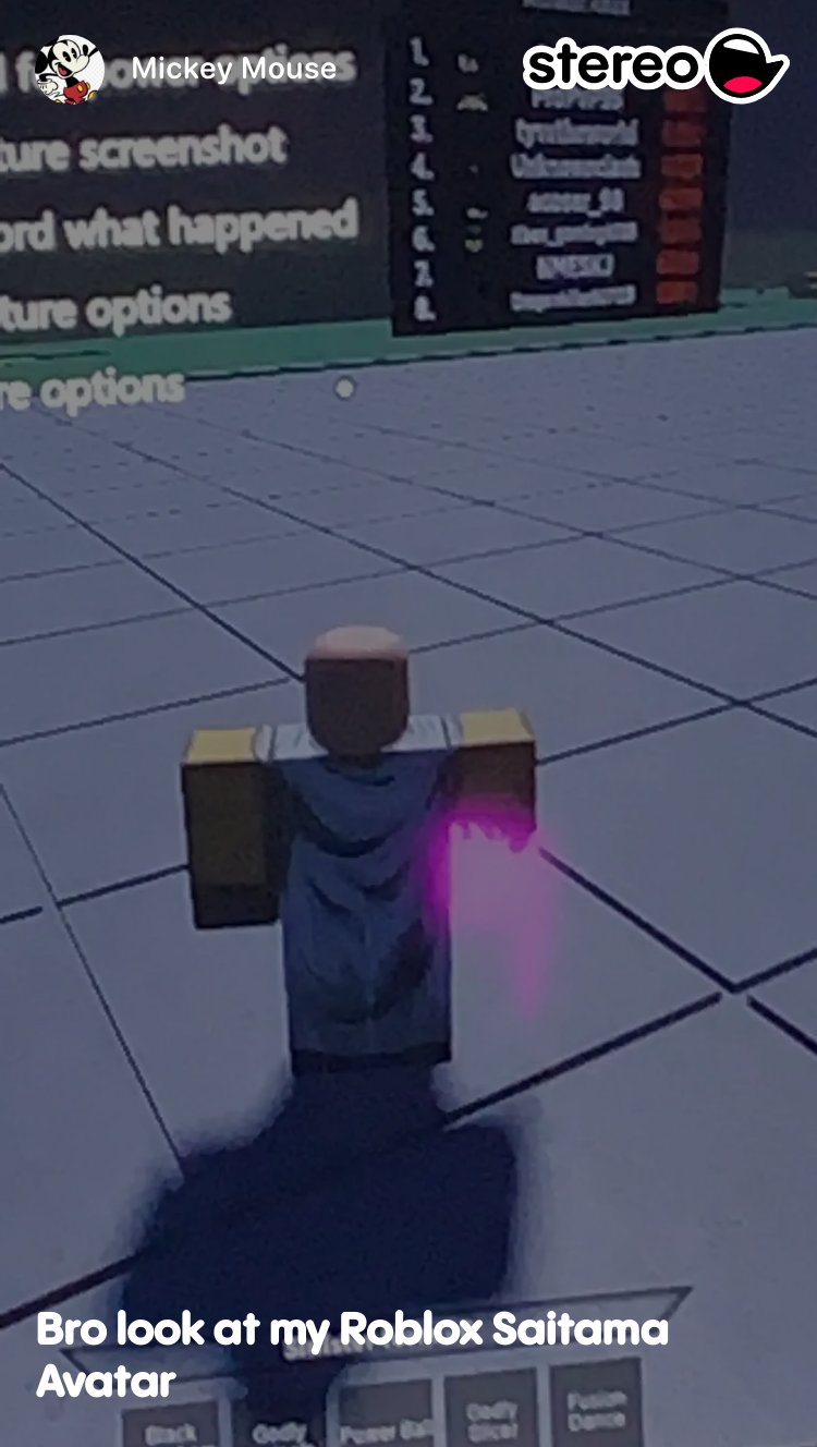 Bro look at my Roblox Saitama Avatar