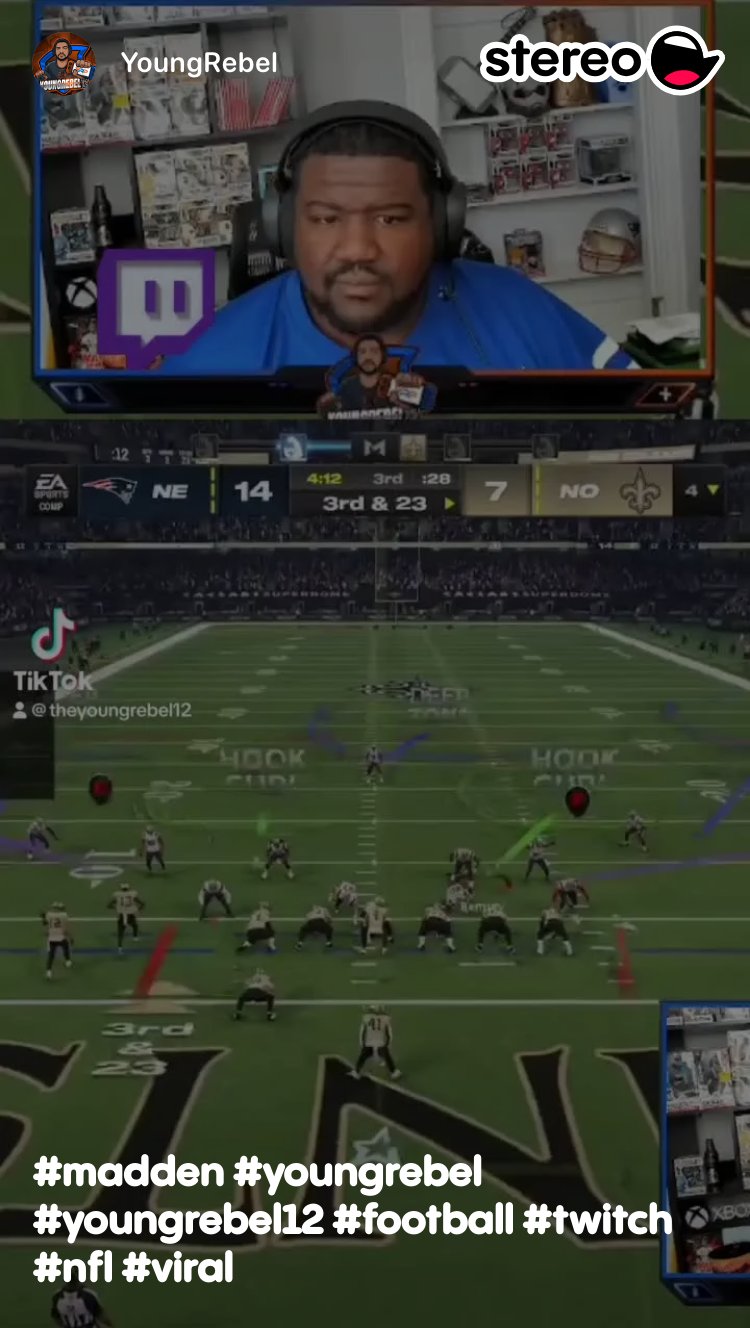 madden youngrebel youngrebel12 football twitch nfl viral